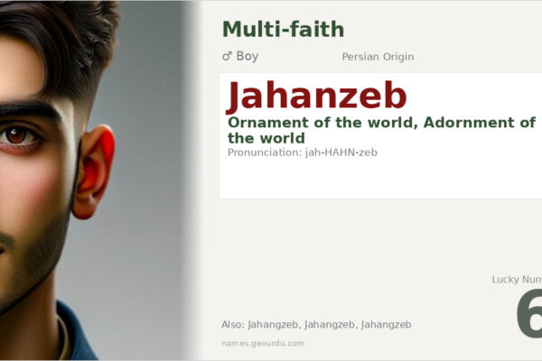 Jahanzeb Name Meaning — Persian Origin, Boy Name & Details (2025)