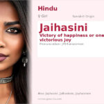 Jaihasini Name Meaning and Details