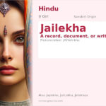 Jailekha Name Meaning and Details