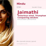 Jaimathi Name Meaning and Details