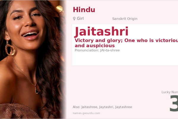 Jaitashri Name Meaning — Sanskrit Origin, Girl Name & Details (2025)