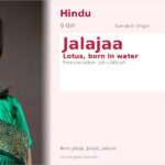Jalajaa Name Meaning and Details