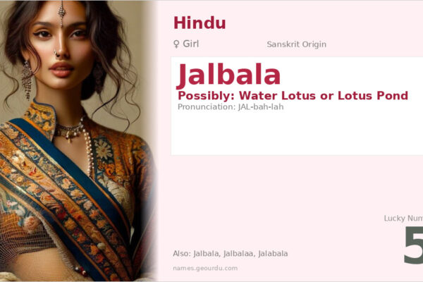 Jalbala Name Meaning — Origin, Gender & Details (2025)