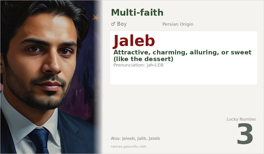 Jaleb Name Meaning and Details