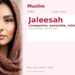 Jaleesah Name Meaning and Details