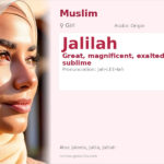 Jalilah Name Meaning and Details
