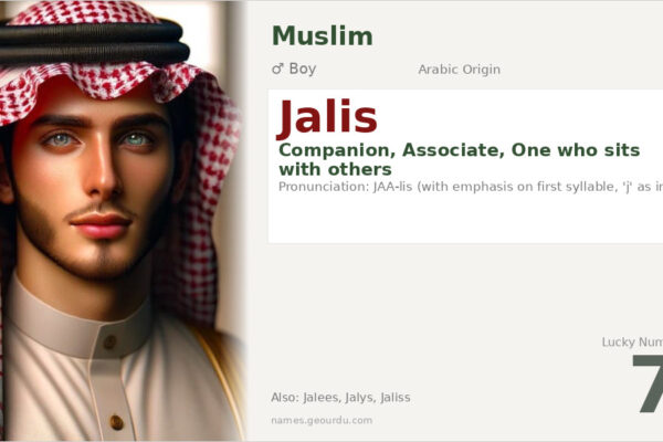 Jalis Name Meaning — Arabic Origin, Boy Name & Cultural Significance (2025)
