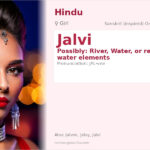 Jalvi Name Meaning and Details