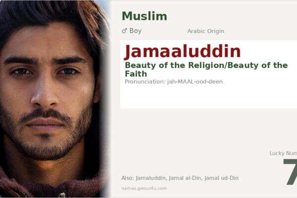 Jamaaluddin Name Meaning — Arabic Origin, Boy Name & Details (2025)