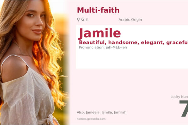 Jamile Name Meaning — Arabic Origin, Feminine & Cultural Significance (2025)