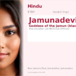 Jamunadevi Name Meaning and Details