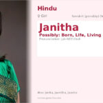 Janitha Name Meaning and Details
