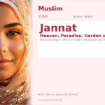 Jannat Name Meaning and Details