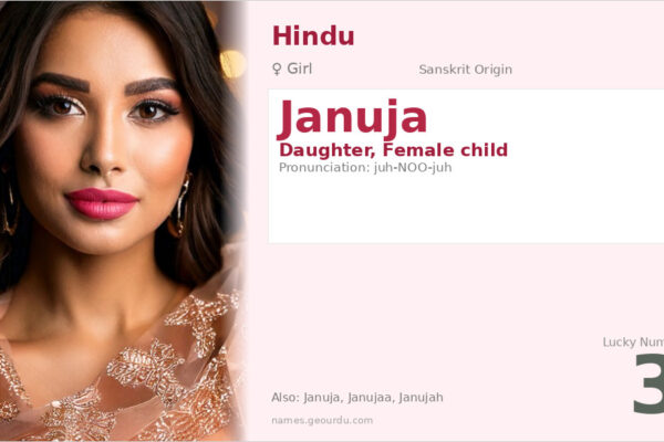Januja Name Meaning — Sanskrit Origin, Girl Name & Details (2025)
