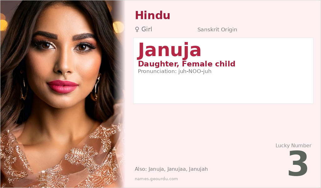 Januja Name Meaning and Details