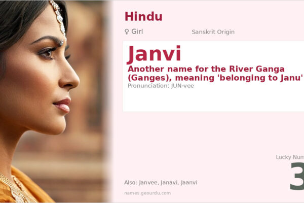 Janvi Name Meaning — Sanskrit Origin, Hindu Girl Name & Details (2025)