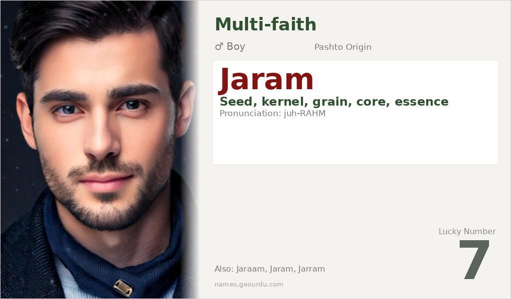 Jaram Name Meaning and Details