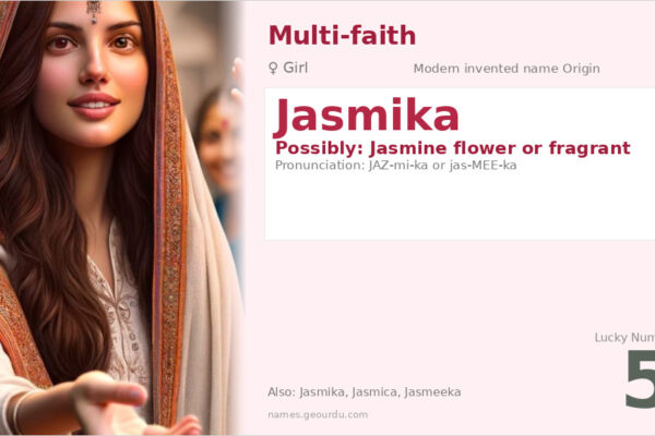 Jasmika Name Meaning — Modern Origin & Details (2025)