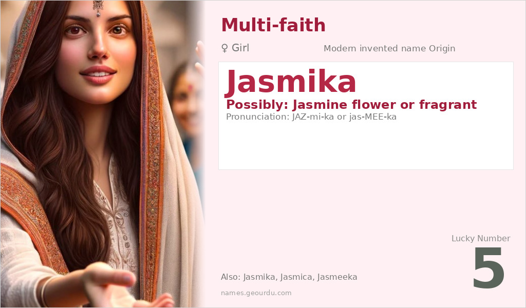Jasmika Name Meaning and Details