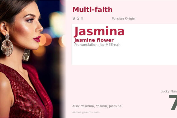 Jasmina Name Meaning — Persian Origin, Girl’s Name & Details (2025)