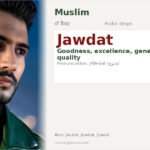 Jawdat Name Meaning and Details