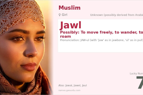 Jawl Name Meaning — Origin, Gender & Details (2025)