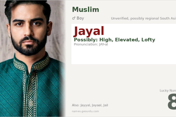 Jayal Name Meaning — Origin, Gender & Details (2025)