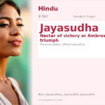 Jayasudha Name Meaning and Details