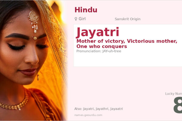 Jayatri Name Meaning — Sanskrit Origin, Girl Name & Details (2025)