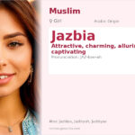 Jazbia Name Meaning and Details