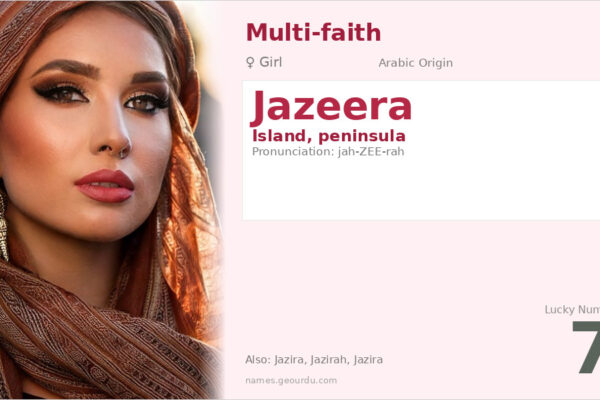 Jazeera Name Meaning — Origin, Gender & Details (2025)