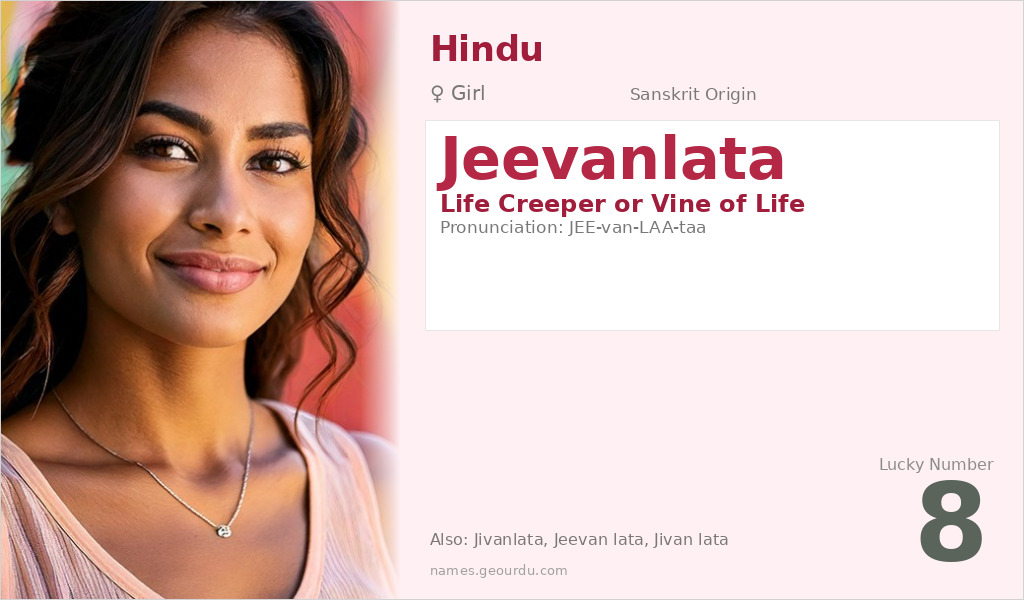 Jeevanlata Name Meaning and Details