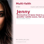 Jenny Name Meaning and Details