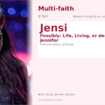 Jensi Name Meaning and Details