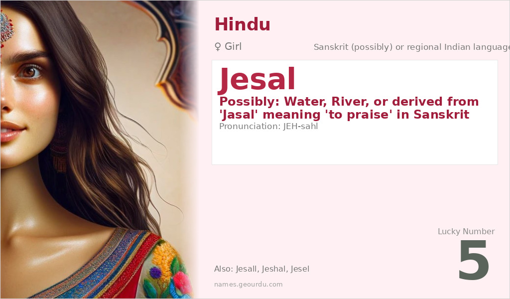 Jesal Name Meaning and Details