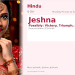 Jeshna Name Meaning and Details