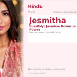 Jesmitha Name Meaning and Details