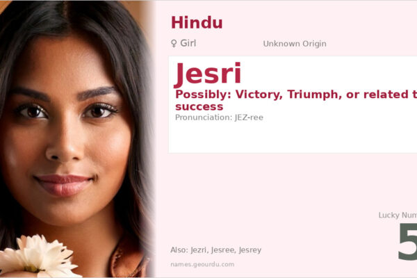 Jesri Name Meaning — Origin, Gender & Details (2025)