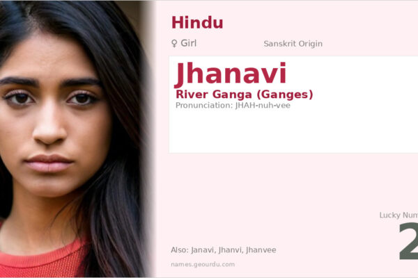 Jhanavi Name Meaning — Sanskrit Origin, Girl Name & Details (2025)