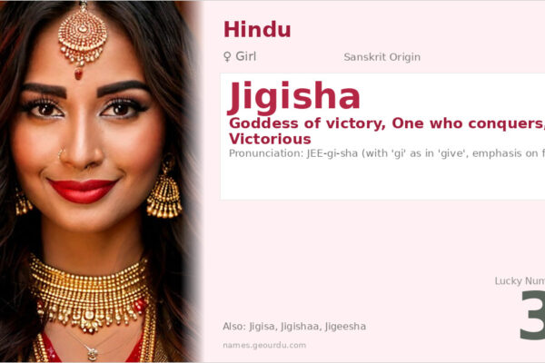 Jigisha Name Meaning — Sanskrit Origin, Girl Name & Details (2025)
