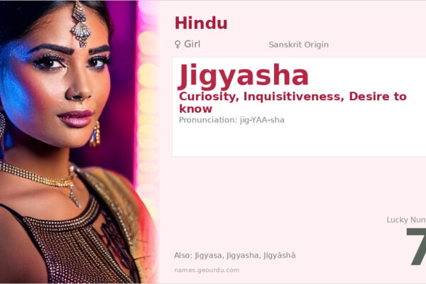 Jigyasha Name Meaning — Sanskrit Origin, Girl Name & Details (2025)