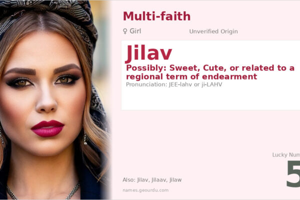 Jilav Name Meaning — Origin, Gender & Details (2025)