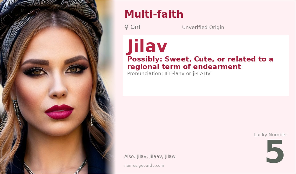 Jilav Name Meaning and Details