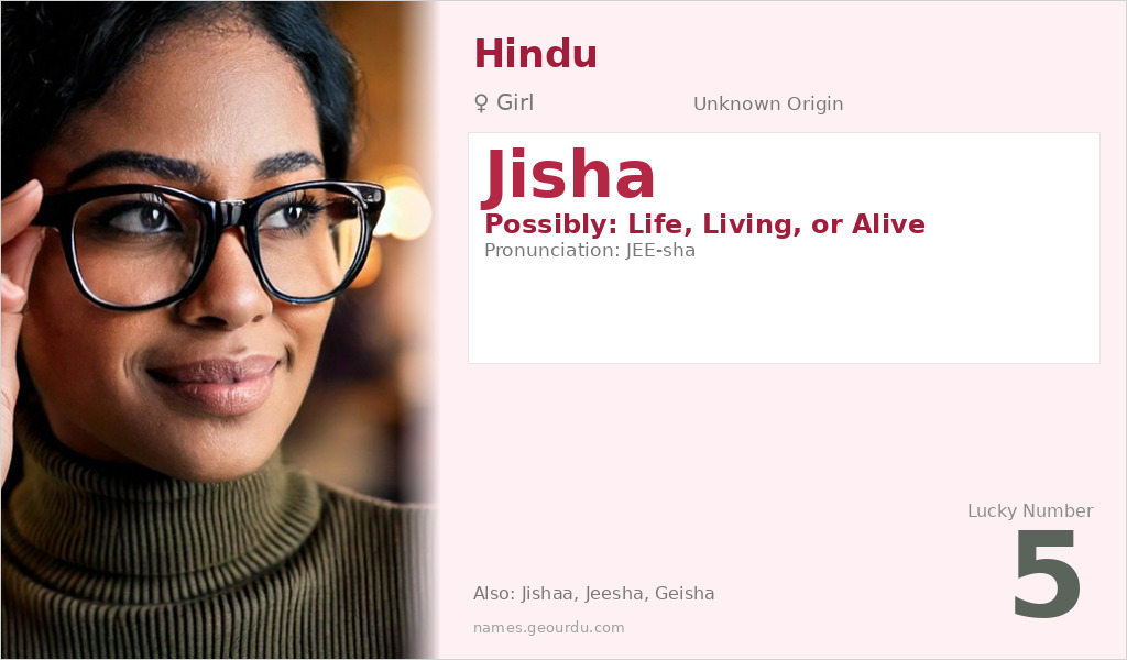 Jisha Name Meaning and Details