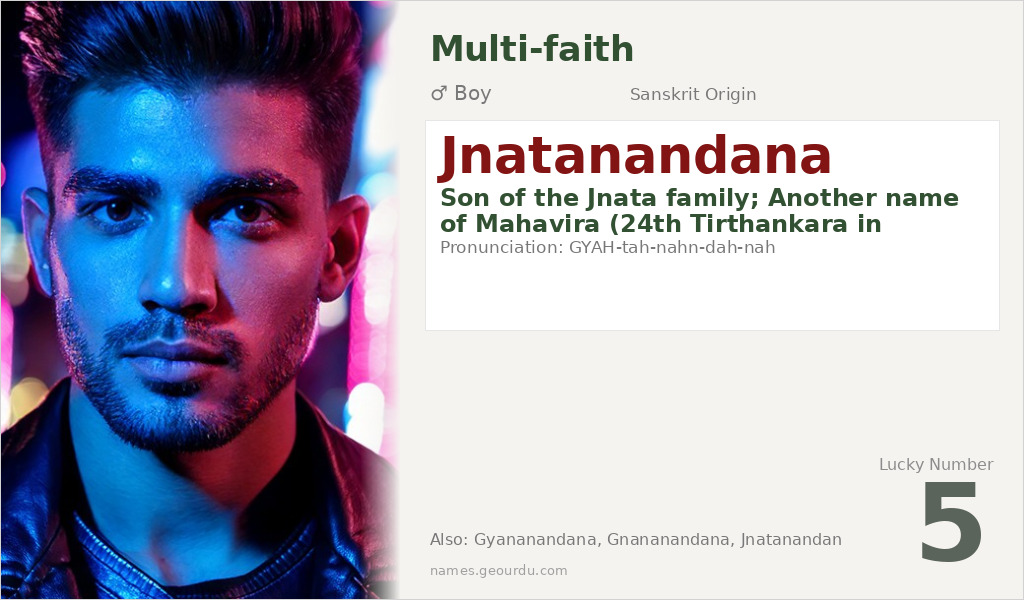 Jnatanandana Name Meaning and Details