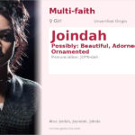 Joindah Name Meaning and Details