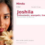 Joshila Name Meaning and Details