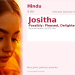 Jositha Name Meaning and Details