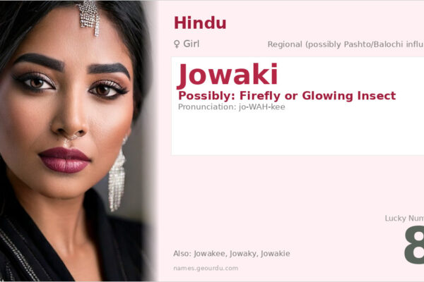 Jowaki Name Meaning — Origin, Gender & Details (2025)
