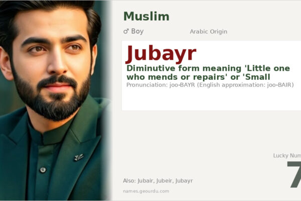 Jubayr Name Meaning — Arabic Origin, Boy’s Name & History (2025)
